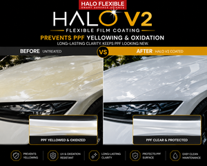 HALO v2 Flexible Ceramic Coating for PPF Vinyl 1000ml Hydrophobic Anti Yellowing <b>UV</b> Protection High Gloss Long Lasting - Product Image 3
