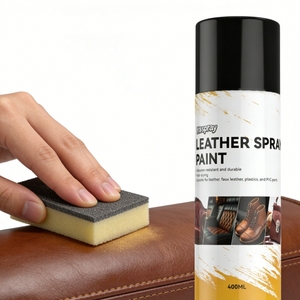 Pintura <span class=keywords><strong>en</strong></span> Aerosol Restauradora de Color para Cuero, <span class=keywords><strong>Vinilo</strong></span> y Tela, Pintura para Asientos de Coche, Venta al Por Mayor - Product Image 2