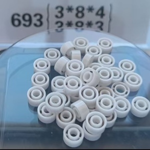 Vollkeramik ZrO2 Kugellager 683/693/623 Rillenkugellager Wassertropfenform Größe 3*7*3 mm - Product Image 6