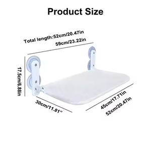 Hamaca para gatos montada en ventana con base fuerte de 4 ventosas, asiento solar transpirable, cama para ventana de gato para gatos, nueva alfombrilla y almohadilla para mascotas - Product Image 6