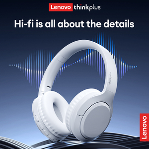100% Lenovo chính thức chính hãng thinkplus th53 Tai nghe không dây BT 5.4 Hifi Stereo 22h Tuổi thọ pin dài tai nghe chơi game - Product Image 5