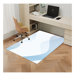 Thiết kế hiện đại PVC Ghế Bảo vệ Mat cho sử dụng trong nhà giá thấp Polyester sàn cứng Mat cho máy tính bàn Sàn Vinyl - Product Image 1