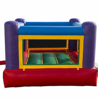 Dôme gonflable commercial arc-en-ciel en PVC pour enfants, facile à installer, idéal pour les sauts, les fêtes en extérieur et les événements de location