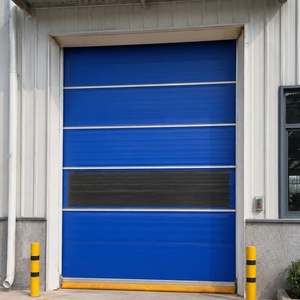 <span class=keywords><strong>Porte</strong></span> roulante haute vitesse avec <span class=keywords><strong>rideau</strong></span> transparent en PVC pour la division <span class=keywords><strong>d</strong></span>'entrepôt intérieur, séparation <span class=keywords><strong>de</strong></span> pièce, gain <span class=keywords><strong>de</strong></span> place - Product Image 2