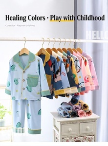 <span class=keywords><strong>Pigiama</strong></span> Personalizzato 2026 per Bambini e Bambine con Stampa Cartoni Animati, <span class=keywords><strong>Pigiama</strong></span> Autunnale a Maniche Lunghe, Stampe di <span class=keywords><strong>Animali</strong></span> Carini all'Ingrosso - Product Image 6