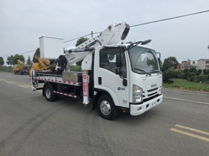 Camión/Plataforma Aérea con Canasta Aislada <span class=keywords><strong>de</strong></span> <span class=keywords><strong>30</strong></span> Metros, Nuevo, Motor Diésel Isuzu, Euro 6, 150-250HP, Transmisión Manual - Product Image 1