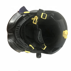 خوذة إنقاذ F2 باللون الأسود بتصميم MSA مع نظارات خوذة هيكلية لمكافحة الحرائق ومكافحة الحرائق - Product Image 5