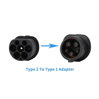 Adaptateur de prise EV de type 2 à type 1, adaptateur de chargeur EV