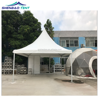 Auvent extérieur imperméable de 15m x 25m, tente de fête de mariage, pagode à vendre