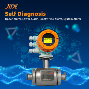 Dn50/2inch SS316L chủ đề kết nối vệ sinh loại điện từ đo lưu lượng cho chất lỏng cho sữa/uống nước OEM hỗ trợ - Product Image 3