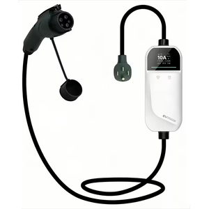 Chargeur EV portable 3,5/7 kW Type 2/Type 1/GB avec programmation <span class=keywords><strong>de</strong></span> charge, WiFi, Bluetooth, écran LCD, contrôle <span class=keywords><strong>de</strong></span> température et prise pour <span class=keywords><strong>station</strong></span> <span class=keywords><strong>de</strong></span> charge <span class=keywords><strong>de</strong></span> <span class=keywords><strong>voiture</strong></span> - Product Image 1
