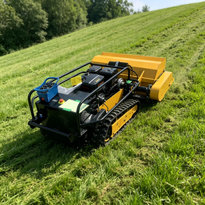 Trinciaerba Professionale RC Cingolata da 80cm/100cm con Telecomando per la Rimozione di Arbusti e Terreni Collinari, Certificata EPA CE - Product Image 3