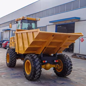 7 Tonnen Baustelle-Kartonlader chinesische Herstellung kompakter Kartonlader hydraulische Kippläne Lkw Versorgungswagen ATV-Kartonlader 4x4 Diesel-Lkw