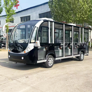 รถบัสไฟฟ้าสไตล์ธุรกิจ 23 ที่นั่ง แบบปิดมิดชิด สำหรับการท่องเที่ยว พร้อมเครื่องปรับอากาศคู่ สำหรับโรงแรม สนามบิน รีสอร์ท และบริการขนส่งวีไอพี - Product Image 4