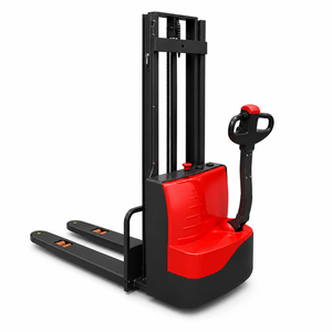 Apilador Eléctrico Industrial de 1000 kg con Mástil de 2 Etapas y Batería de 24 V/85 Ah para Manejo Logístico en Almacenes - Product Image 1