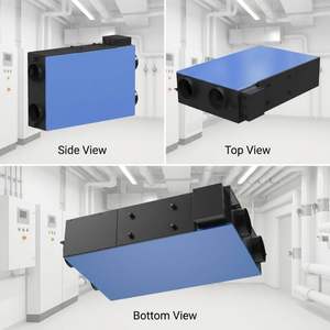 Unité de ventilation LANSTEP MVHR avec ventilateurs EC d'alimentation et d'extraction indépendants pour une réglage flexible du flux d'air - Product Image 4