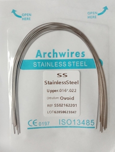 Forniture dentali per fili ad arco in acciaio inossidabile ortodontico - Product Image 3