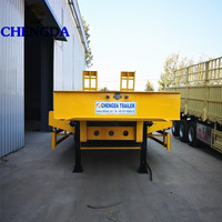 Chargeur surbaissé à col de cygne détachable à trois essieux Remorque surbaissée de 40 pieds Remorques de chargement Lowboy de 60 tonnes à vendre Remorques Lowboy