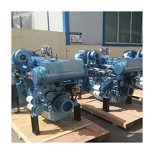 Moteur diesel marin à démarrage électrique, refroidi par air, 330-405 kW, norme Euro 2, longue durée de vie, série Weichai WP13 - Product Image 3