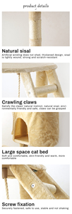 Lớn Leo Núi Mèo Gãi Cây Hiện Đại Sang Trọng Mèo Cây & Scratcher Lớn Mèo Cây Tháp Đối Với Trang Chủ - Product Image 6