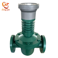 High Temperature Digital Oil Water Liquid Flow Meter 2'' Hydraulic Tester DN50 Stainless Steel Accuracy +/-0.2% Industrial