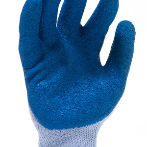 قفازات عمل ثقيلة مطلية بالنخيل من اللاتكس المتجعد مع قفازات حماية للعمل بقبضة ممتازة - Product Image 4