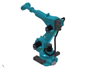 Bras robotisé industriel robuste à 6 axes Sooyee SYB30130A, charge utile de 130 kg, portée de 3018 mm, 14 kW, 380 V, robot de manutention - Product Image 2