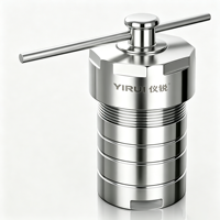 Équipement de laboratoire, autoclave hydrothermique haute pression haute température, réacteur avec revêtement en téflon PTFE pour échantillons chimiques