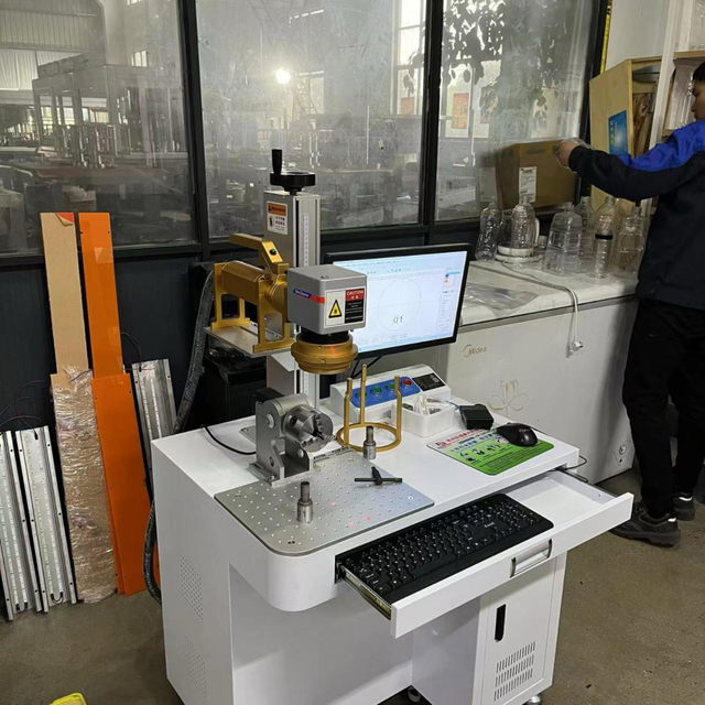 Laser Engraving Machine Laser Marking Machine for Metal Stainless Steel Plate logo Brand Name Marking