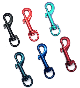 Guinzaglio per cani personalizzato moschettone girevole fibbia ad anello quadrato anello in metallo guinzaglio per cani gancio fibbia per collare per cani - Product Image 3