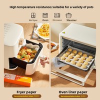 Papier de cuisson en silicone recyclable Supor absorbant l'huile pour barbecue domestique et friteuse à air chaud – Fabriqué en Chine
