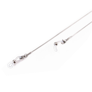 Gafas de acero inoxidable plateadas que no se deslustran, collar de serpiente, soporte de eslabones para gafas de sol para hombres y mujeres, piezas de gafas, abuela - Product Image 6