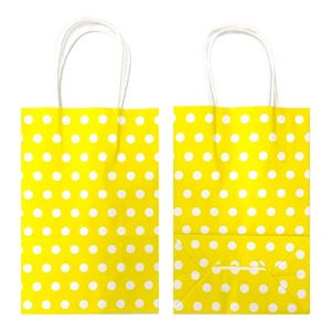 Small Gift Bag Kraft Paper Bag with Handle for Party Christmas Birthday Wedding Celebrations <b>Thick</b> Durable Party Favor Paper Bag - Product Image 2