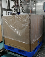 Conteneur IBC en carton ondulé de 1000 L pour l'emballage du lait de coco