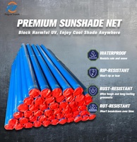 Bâche enroulable unie noire enduite de polyéthylène durable, imperméable et occultante, résistante aux UV, pour équipement extérieur, usage agricole et automobile, usage intensif