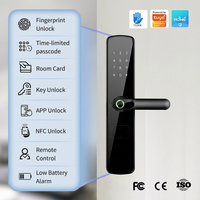 Cerradura Inteligente de Alta Seguridad con WiFi Tuya TTlock, Entrada sin Llave, Cerrojo Digital Inteligente para Hogar y Oficina, Acceso por Código