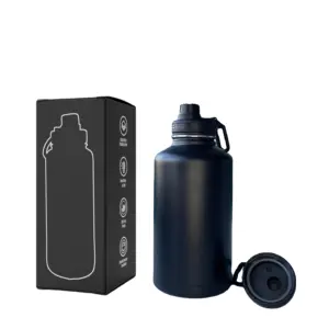 Classic Style Steel Bottle Easy-carry And Functional Stainless Steel Water Bottle OEM Vacuum Flask Set