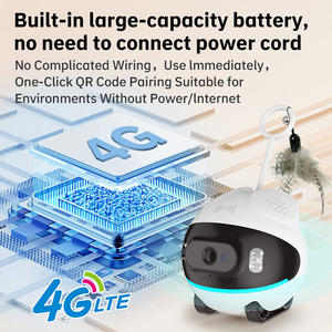 Appareil de divertissement félin en plastique de Style classique caméra de <span class=keywords><strong>chat</strong></span> compatible sans fil 4G WIFI réutilisable pour vivre la vie de Noël - Product Image 2