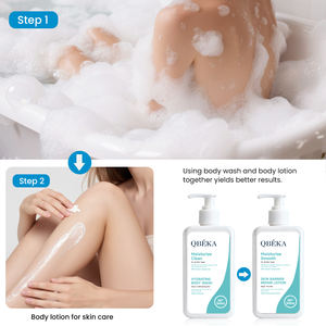 QBEKA ครีมอาบน้ำ บำรุงผิวชุ่มชื้นยาวนาน 24 ชั่วโมง ให้ผิวนุ่มดุจโลชั่น ทำความสะอาดผิว พร้อมบำรุงผิว ปราศจากซัลเฟตและพาราเบน - Product Image 6