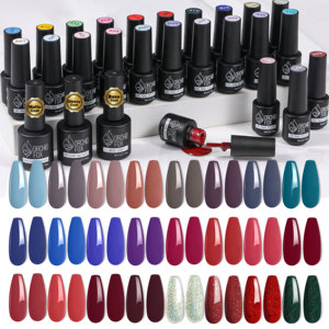 ORCHID FOX OEM Vente en gros Logo personnalisé 24 couleurs Hiver Noël Cadeau Vernis à ongles gel UV LED longue tenue Soak Off - Product Image 1