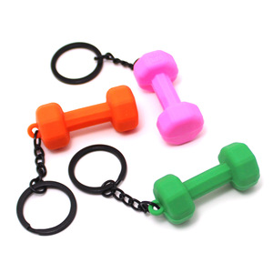 Creative Mini Fitness Equipment <b>Dumbbell</b> Cute Soft PVC Simulation <b>Dumbbell</b> Gym Souvenir for Gym Bag Charms - Product Image 4