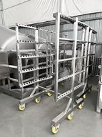 Industriële hetelucht droogoven voor voedseldehydratatie, fruit, groente en vlees droogmachine