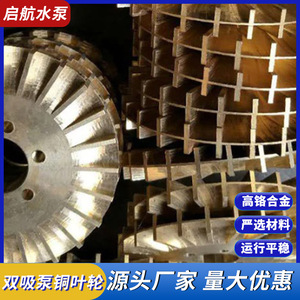 Bomba de Vacío de Anillo Líquido de Doble Succión con Impulsor de Cobre, Aspas Rectas Cerradas, Pulido, Montaje Universal, Soporte OEM, Piezas para Bomba de Vacío - Product Image 5