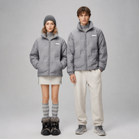 Veste d'hiver unisexe en duvet de canard 90 %, coupe oversize, à capuche, pour femme, idéale pour les températures extrêmes et les conditions enneigées.