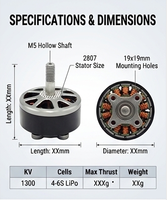 Moteur brushless 2807 à 14 pôles pour drone FPV, course de quadcoptères, freestyle, construction DIY, accessoires de loisirs RC