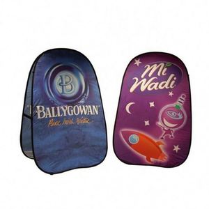 ป้ายโฆษณาแบบพับได้สำหรับงานกลางแจ้ง พิมพ์ลายด้วยเทคนิค Dye Sublimation บนผ้าโพลีเอสเตอร์ - Product Image 4