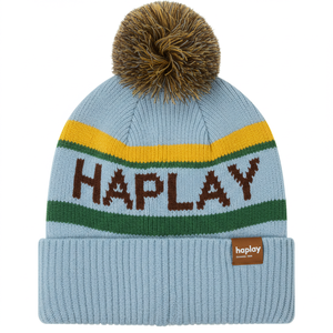 Custom Knitted Jacquard Design <strong>Beanie</strong> Hats with Embroidery Personalized Logo <strong>Pom</strong> <strong>Pom</strong> Winter Bobble Hat - Product Image 3