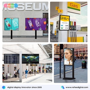 Fan-ít thiết kế Quảng cáo kỹ thuật số màn hình hiển thị tầng đứng kiosk dọc quảng cáo Máy nghe nhạc 3D LCD biển quảng cáo TV 4K ngoài trời màn hình - Product Image 2