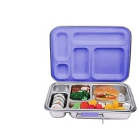 Conteneurs de rangement pour enfants en gros, boîtes personnalisées, boîtes à bento, boîtes à lunch en métal, boîte à lunch en acier inoxydable 304