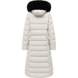 Moerdeng Women's <b>Waterproof</b> Long Winter <b>Parka</b> Thickened Quilted <b>Jacket</b> With Polyester Wadding Full Sleeve Warm Puffer Coat - Product Image 4